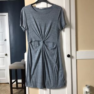 Cute T-shirt dress w cutouts